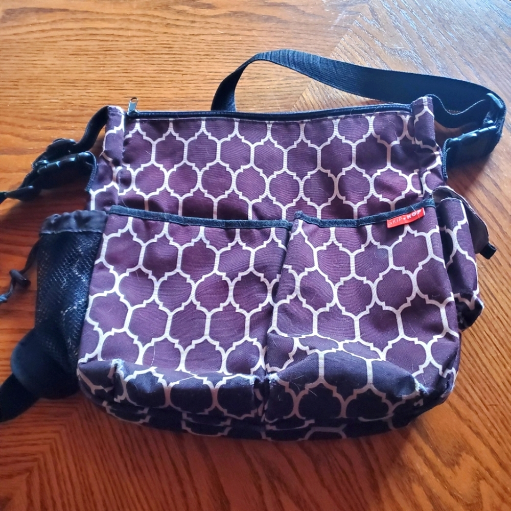 Skip Hop diaper bag.